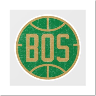 Boston Vintage Basketball Posters and Art